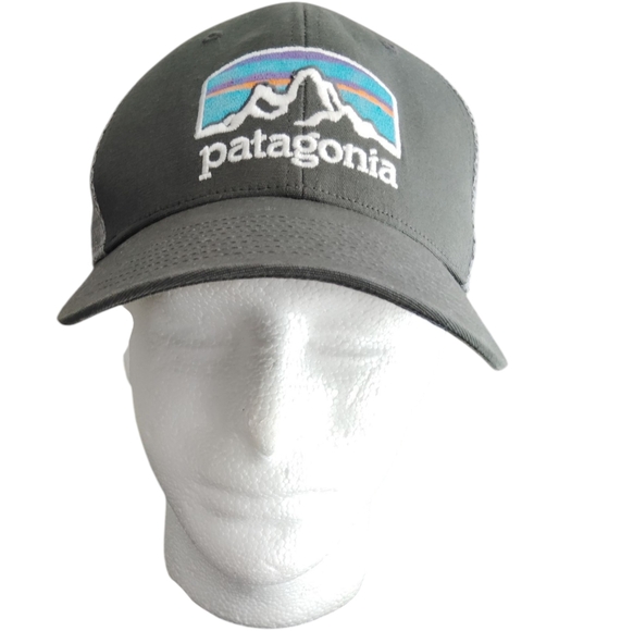 Patagonia P-6 Logo Trucker Hat (Snapback) - Picture 2 of 7